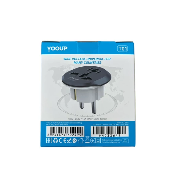 YOOUP T01 Universal Conversion Plug adapter (T01)