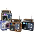 Kép 3/7 - GOLON HI-FI tuning technológiás professzionális rádió, BT/FM/AM/SW 3 sávos rádió, napelem, rádió beépített hangszóró, fekete (RX-2692DS)